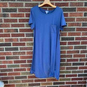 Elegant Blue Midi Dress